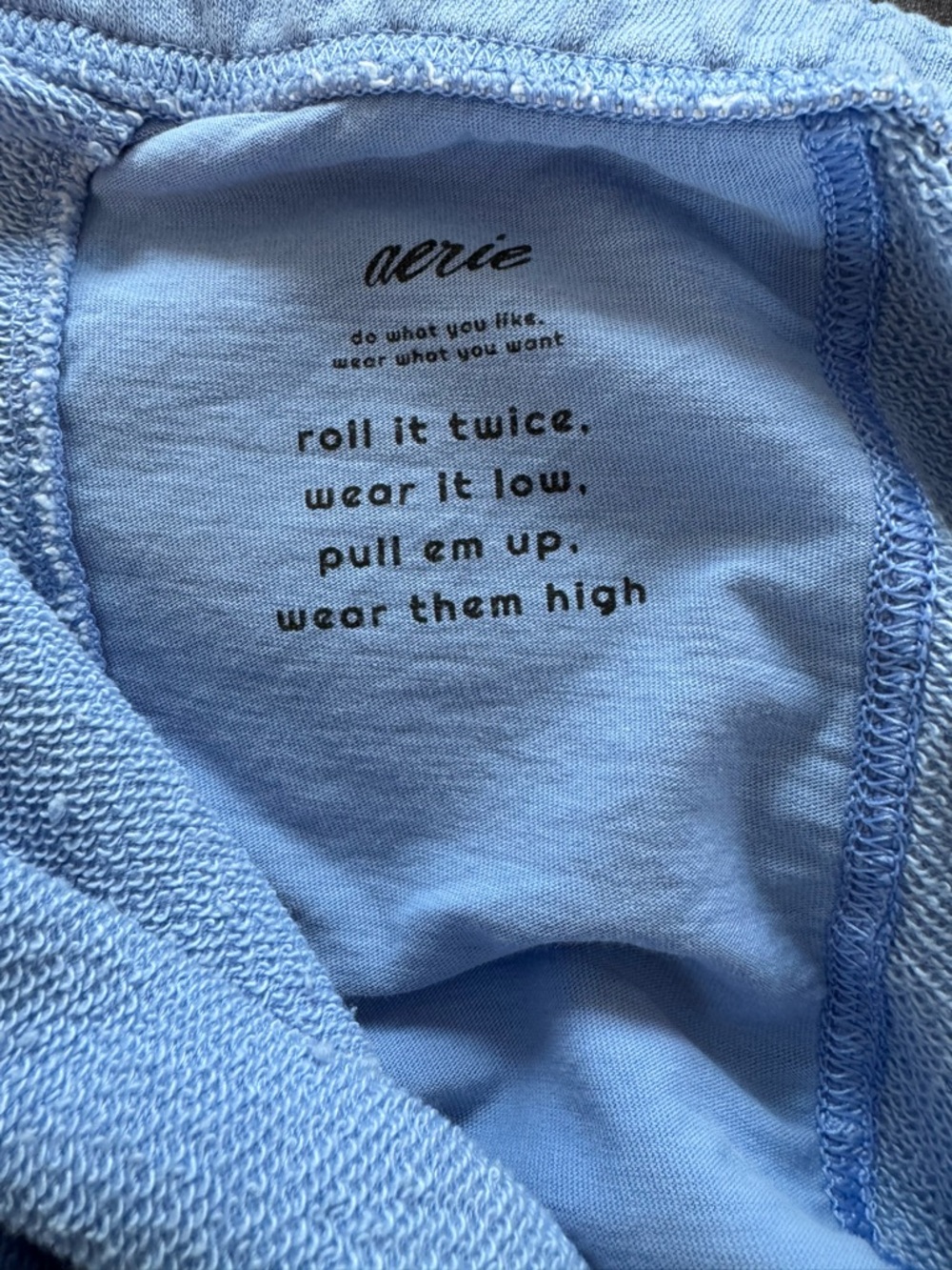 aerie EUC SIZE XL/ Sky Blue Lounge Pants - Picture 3 of 13